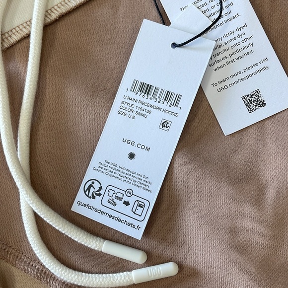 UGG  All Gender Raini Piecework Hoodie - Picture 12 of 16